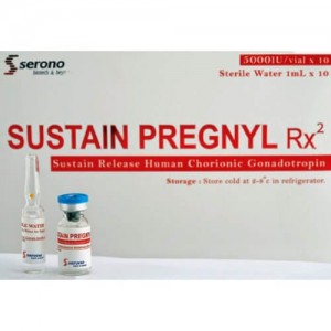 Sustain Pregnyl, Meditech 10 amps [5000IU/1amp]